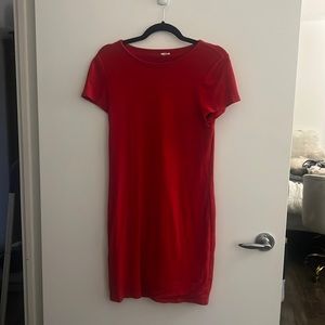 Red Wilfred T-shirt Dress
